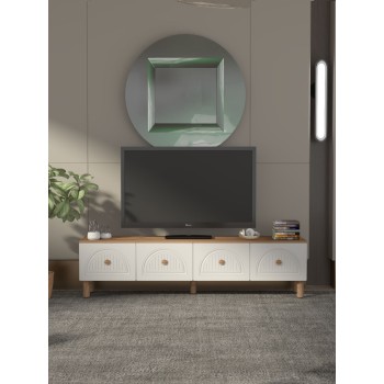 TV Stand Arcera Atlantic Pine
White