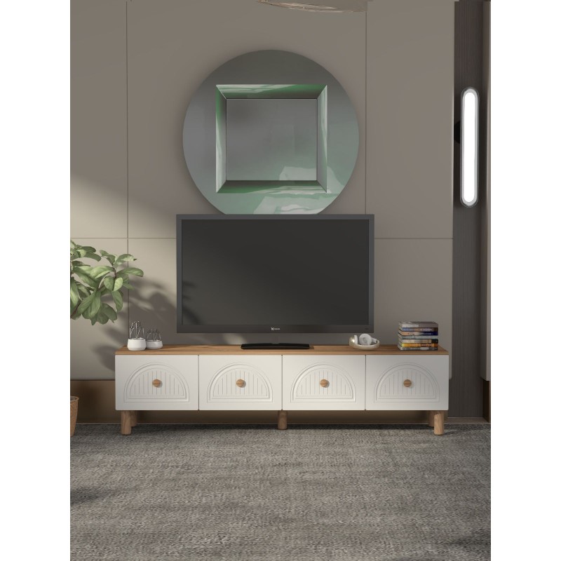 TV Stand Arcera Atlantic Pine
White