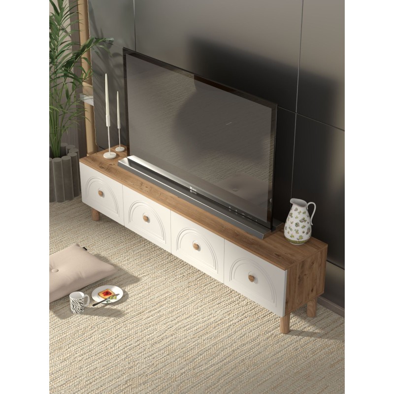 TV Stand Mavora Atlantic Pine
White