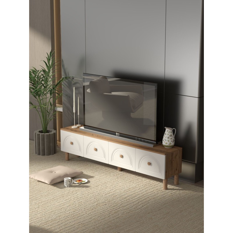 TV Stand Mavora Atlantic Pine
White