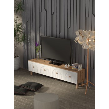 TV Stand Bellora Atlantic Pine
White