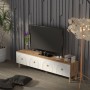 TV Stand Bellora Atlantic Pine
White