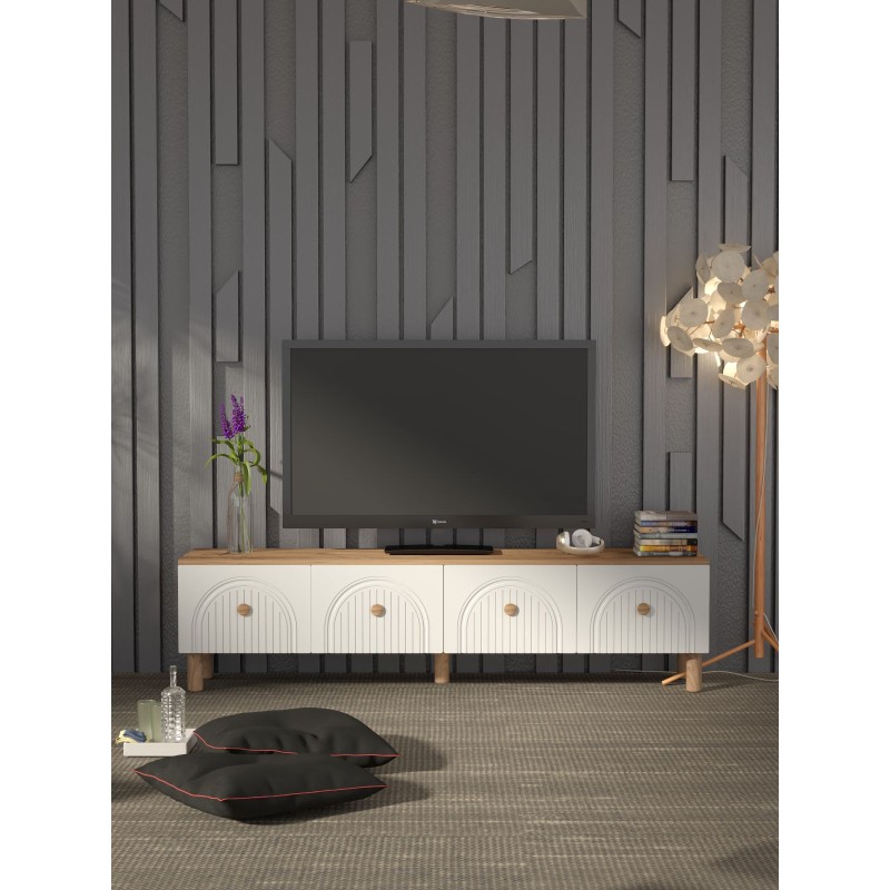 TV Stand Bellora Atlantic Pine
White
