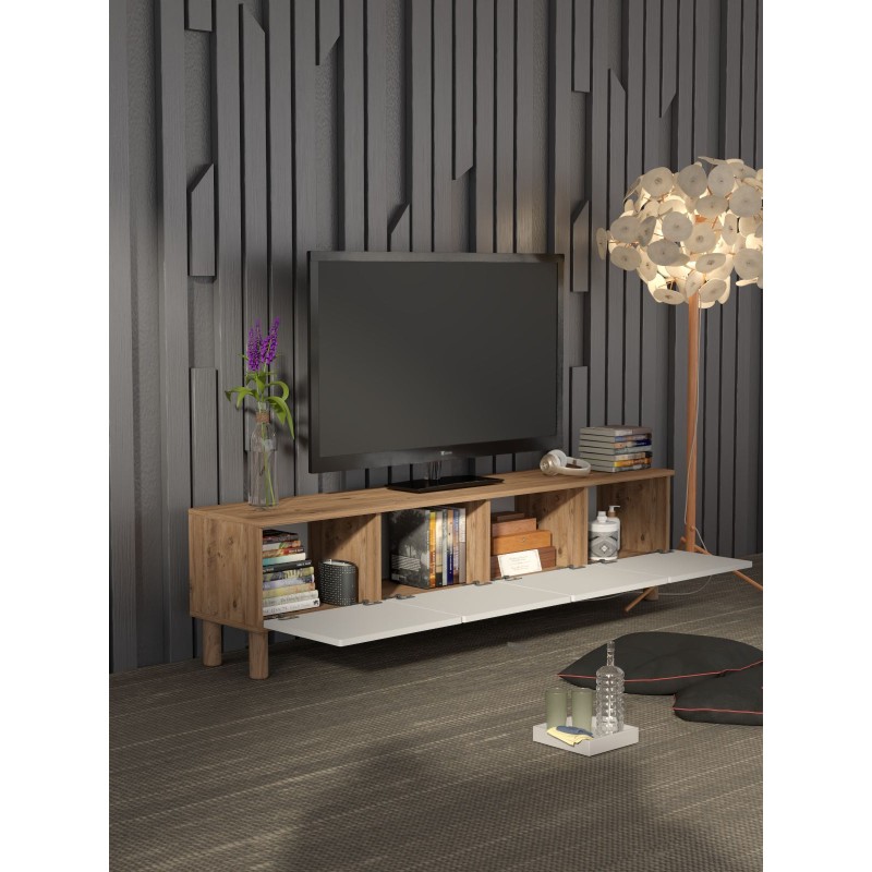 TV Stand Bellora Atlantic Pine
White