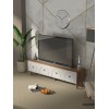 TV Stand Serenta Atlantic Pine
White