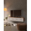 TV Stand Lunera 180 Atlantic Pine
White