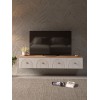 TV Stand Lunera 180 Atlantic Pine
White