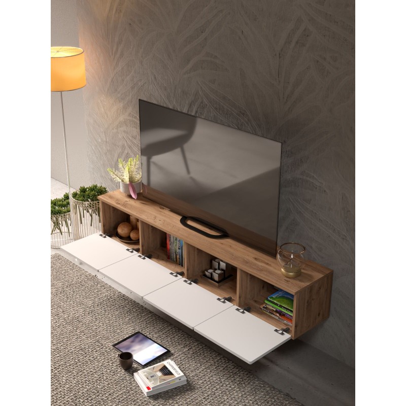 TV Stand Lunera 180 Atlantic Pine
White