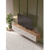 TV Stand Norvia 180 Atlantic Pine
White
