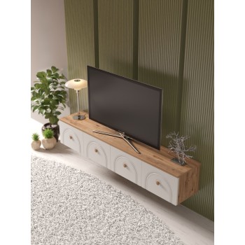 TV Stand Norvia 180 Atlantic Pine
White