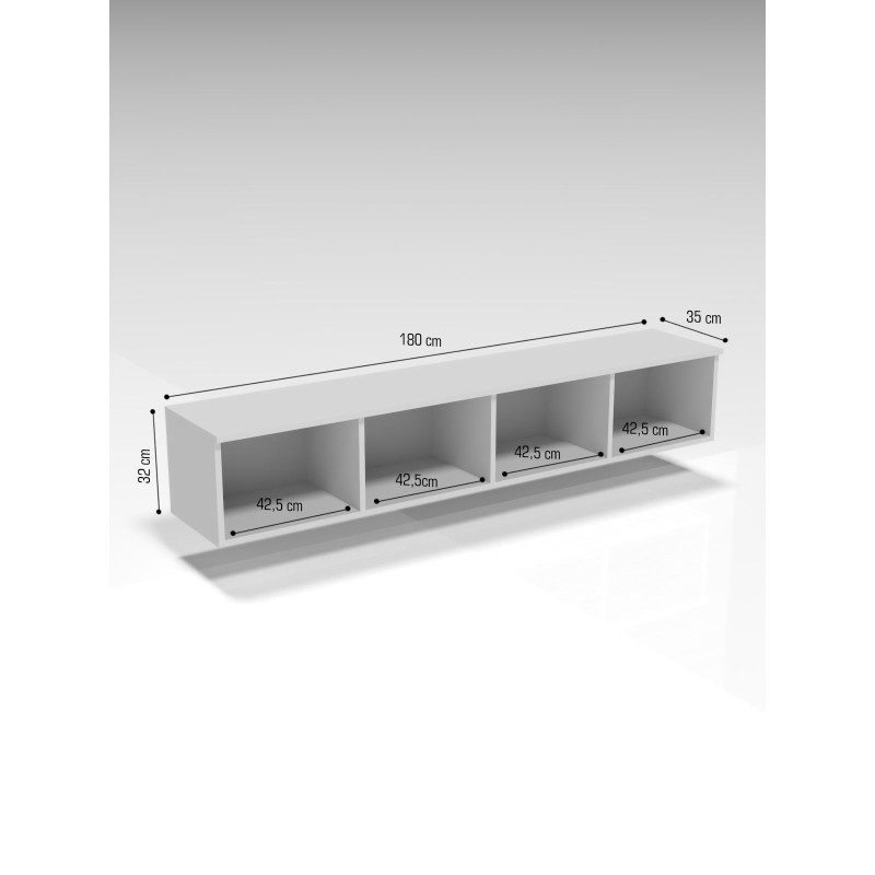 TV Stand Norvia 180 Atlantic Pine
White