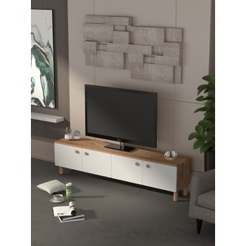 TV Stand Norvella Atlantic Pine
White
