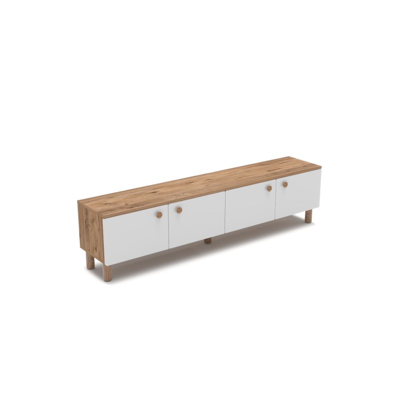 TV Stand Norvella Atlantic Pine
White