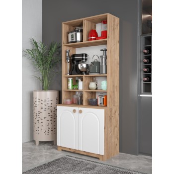 Multi Purpose Cabinet Lunora Atlantic Pine
White