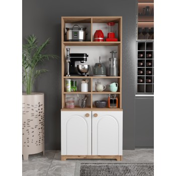 Multi Purpose Cabinet Lunora Atlantic Pine
White