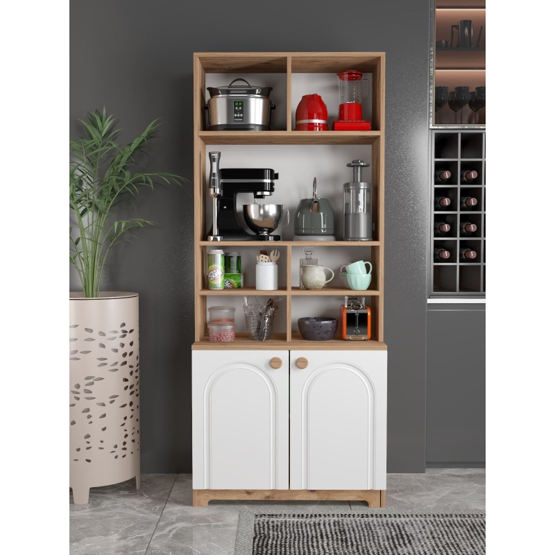 Multi Purpose Cabinet Lunora Atlantic Pine
White