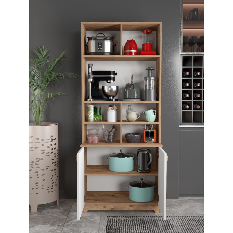 Multi Purpose Cabinet Lunora Atlantic Pine
White