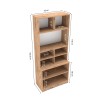 Multi Purpose Cabinet Lunora Atlantic Pine
White