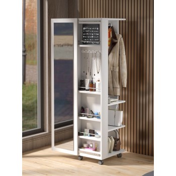 Jewellery Cabinet Mirvela Atlantic Pine
White