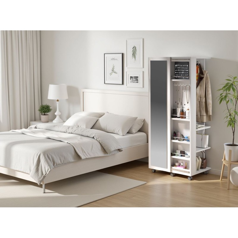 Jewellery Cabinet Mirvela Atlantic Pine
White