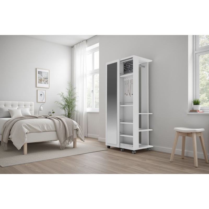 Jewellery Cabinet Mirvela Atlantic Pine
White