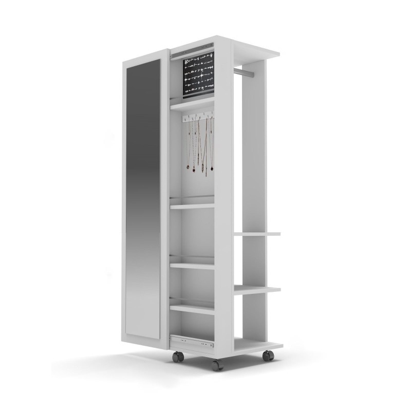 Jewellery Cabinet Mirvela Atlantic Pine
White