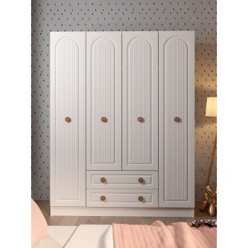 Wardrobe Tavero White