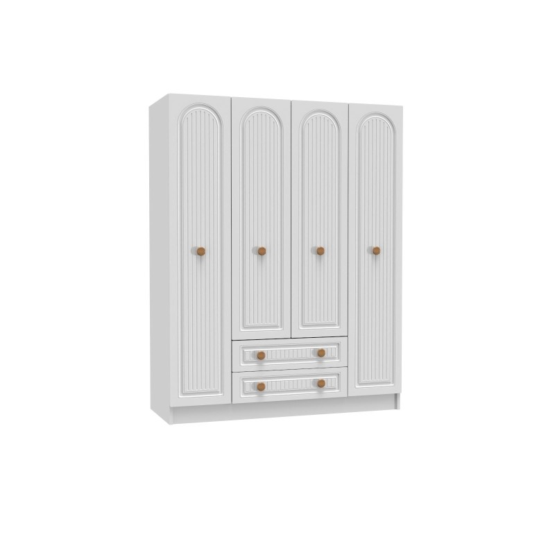 Wardrobe Tavero White