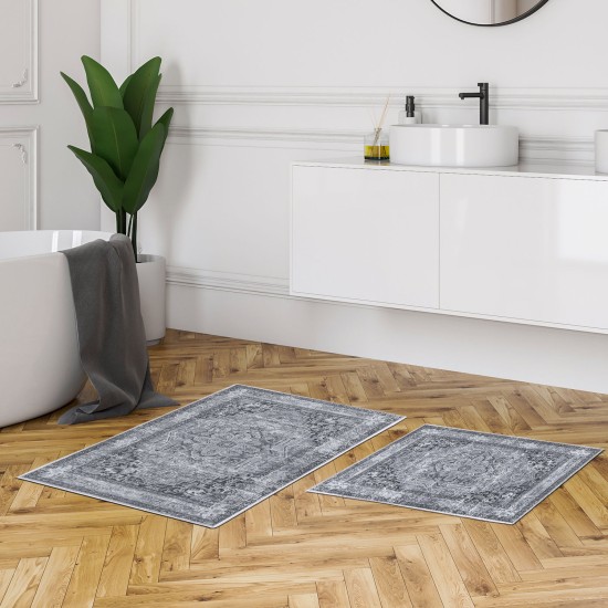 Bathmat Set (2 Pieces) Kt412 Multicolor Lessentiel Bathmat Set (2 Pieces) Kt412 Multicolor
