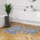 Bathmat Set (2 Pieces) Kt412 Multicolor Lessentiel Bathmat Set (2 Pieces) Kt412 Multicolor