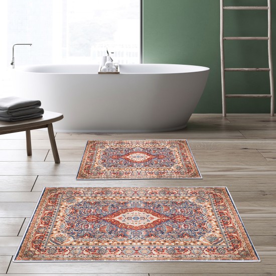 Bathmat Set (2 Pieces) Kt442 Multicolor Lessentiel Bathmat Set (2 Pieces) Kt442 Multicolor