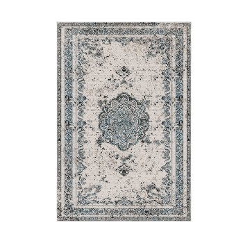 Bathmat Set (2 Pieces) Kt467 V2 Multicolor