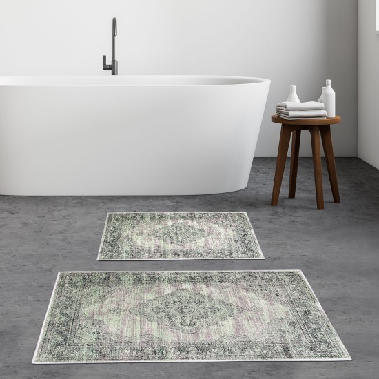 Bathmat Set (2 Pieces) Kt480 Multicolor Lessentiel Bathmat Set (2 Pieces) Kt480 Multicolor