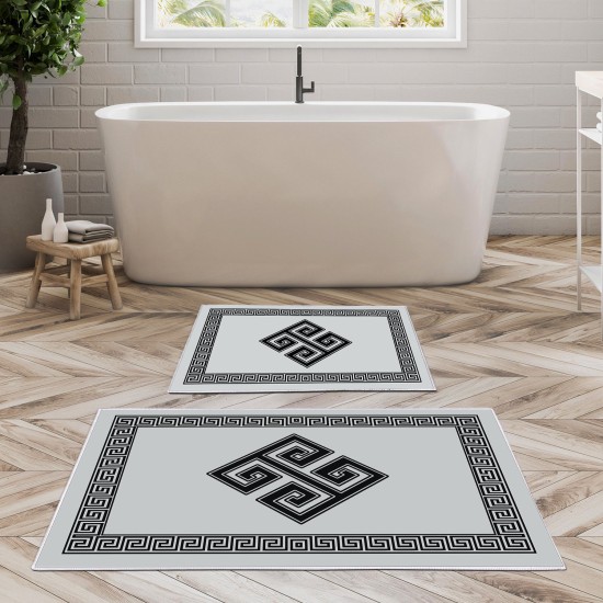 Bathmat Set (2 Pieces) Kt491 Multicolor Lessentiel Bathmat Set (2 Pieces) Kt491 Multicolor