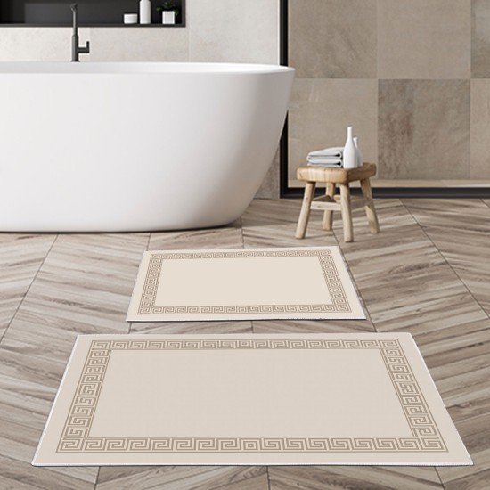 Bathmat Set (2 Pieces) Kt493 Multicolor Lessentiel Bathmat Set (2 Pieces) Kt493 Multicolor