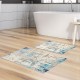 Bathmat Set (2 Pieces) Kt496 V2 Multicolor Lessentiel Bathmat Set (2 Pieces) Kt496 V2 Multicolor