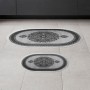 Bathmat Set (2 Pieces) 410602 - O - Grey Grey