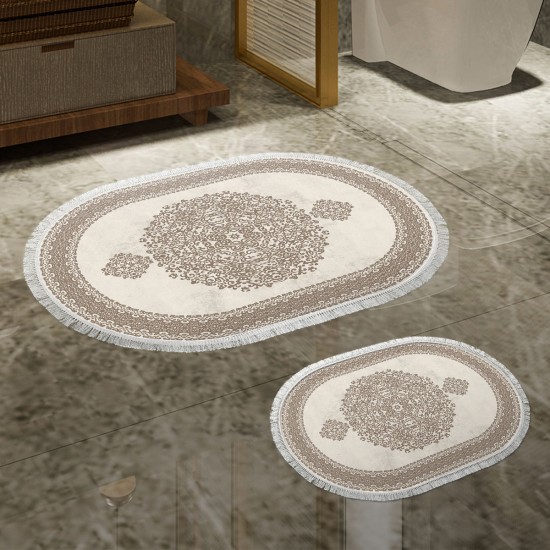 Lessentiel Bathmat Set (2 Pieces) 410602 - O - Brown Brown