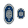 Lessentiel Bathmat Set (2 Pieces) 410602 - O - Blue Blue