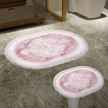 Bathmat Set (2 Pieces) 410602 - O V2 - Powder Powder