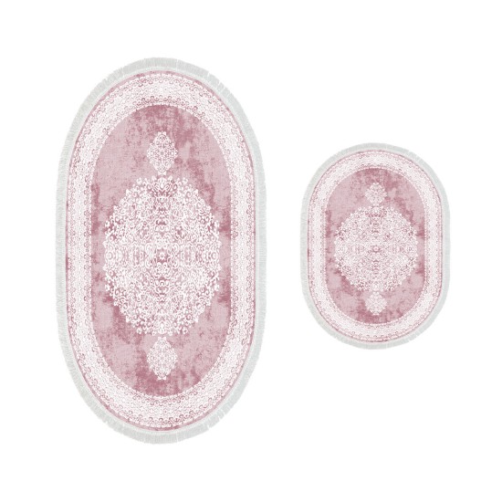 Lessentiel Bathmat Set (2 Pieces) 410602 - O V2 - Powder Powder