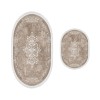 Lessentiel Bathmat Set (2 Pieces) 410616 - O - Beige Beige
White