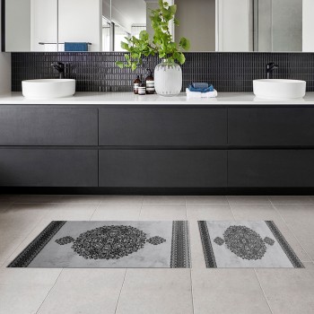 Bathmat Set (2 Pieces) 510602 - Grey Grey