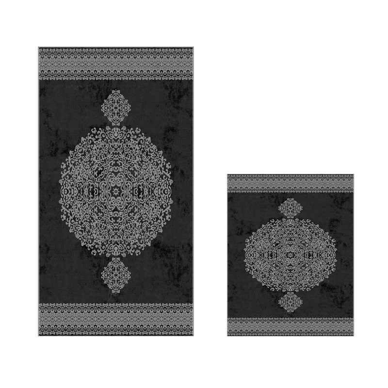 Lessentiel Bathmat Set (2 Pieces) 510602 - Black White
Black