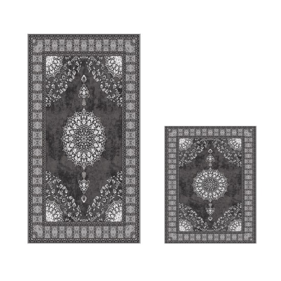 Bathmat Set (2 Pieces) 510615 - Grey Grey Lessentiel Bathmat Set (2 Pieces) 510615 - Grey Grey