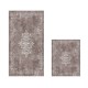 Lessentiel Bathmat Set (2 Pieces) 510616 - Taupe Grey Taupe Grey