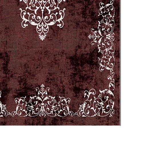 Lessentiel Bathmat Set (2 Pieces) 510616 - Claret Red Claret Red