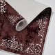 Lessentiel Bathmat Set (2 Pieces) 510616 - Claret Red Claret Red