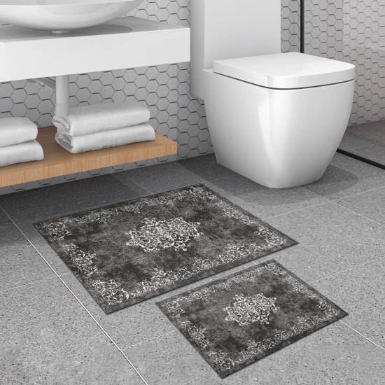 Lessentiel Bathmat Set (2 Pieces) 510616 - Grey Grey