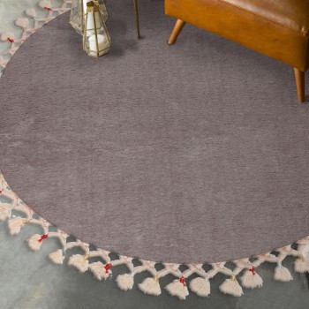 Carpet (100 cm) 1284 - 100 X 100 Grey